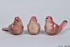 VOGEL GLAZUUR ROOD 16X7X10CM