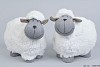 SCHAAP ZWART/WIT 21X12X18CM ASSORTI PER STUK
