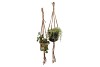 MACRAME ROPE BROWN 130CM