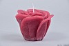 CANDLE ROSE RED 11X9CM