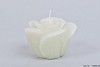 CANDLE ROSE LIGHT GREEN 8X7CM