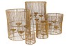 ARIANA GOLD 7 T-LIGHT 38X30CM