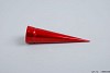 POINTED TEA LIGHT RED 15CM