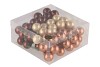 GLASS BALL COMBI NATURAL 30MM P/72