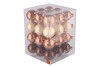 GLASS BAL COMBI NATURAL 57MM P/36