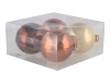 GLASS BAL COMBI NATURAL 100MM P/9