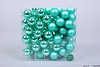GLASS BALL ON WIRE 30MM COMBI JADE SET OF 72