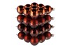 GLASS BALL COMBI BROWN 57MM P/36