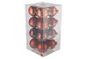 GLASS BALL COMBI BROWN 80MM P/16