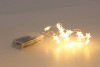 LED WIRE SILVER STAR 20-LED WARM WHITE