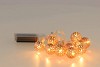 LED LAMPE KUPFERBALL