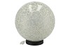 ILLUMINATED GLASS BALL D30CM