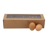 EGG EMPTY CHICKENBROWN SET OF 12