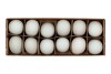DUCK EGG NATURAL 5X7CM SET OF 12