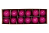 EGGS GÄNZE FUCHSIE 6X8CM PRO 12 STÜCK