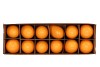 EGGS GOOSE APRICOT 6X8CM SET OF 12
