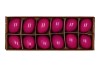 EGGS CHICKEN FUCHSIA 5X6CM SET OF 12