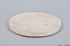 HOLZ TELLER WEIß 23CM