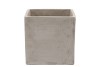 CONCRETE GREY POT SQUARE 15X15X15CM