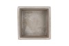 CONCRETE GREY POT SQUARE 15X15X15CM