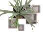 CONCRETE POT SQUARE 17X17X17CM NM