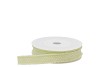 LINT STIPPELS GROEN/WIT 1,8CM PER 20 METER