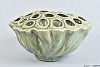 LOTUS BOWL AQUA/MINT 24X13CM