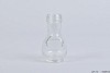 GLASS ROUND BOTTLE CLEAR