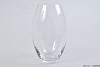 GLASS VASE SPHERE SHADED COLDCUT 16X26CM