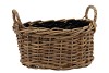 ROTAN POT OVAAL + OREN 30X17X15CM