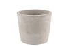 CONCRETE GREY POT ROUND 13X11CM