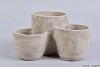 BETON POT TRIO 23X16X12CM