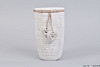 CEMENT TOUW VAAS MET 2-HARTJES 13X22CM
