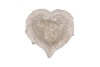 CONCRETE SAINT HEART WINGS GREY 15X7CM