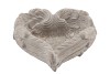 CONCRETE SAINT HEART WINGS GREY 19X8CM