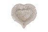 CONCRETE SAINT HEART WINGS GREY 19X8CM