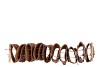 NATURE BIRCH HARMONICA 50X10X15CM
