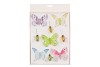 BUTTERFLY/BEE ON CLIP 5X8CM MIX COLOURED SET OF 10