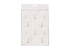 PICS DE DÉCORATION PAPILLON SUR CLIP BLANC 5-8CM MIX PAR 10 PIÈCES