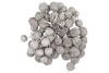 DRY PLATANE ZILVER GLITTER PER BUNDEL