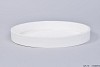 WOODEN TRAY WHITE 25X3CM
