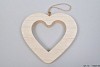 HART HANGER HOUT OPEN NATUREL 20X20CM