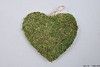 MOSS HEART GREEN 20X6CM