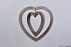WOODEN DOUBLE HEART NATURAL 30X29X2CM