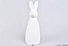 EASTER STONE HARE WHITE 12X12X35CM