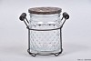 GLAS DECO+DEKSEL 15X14CM