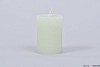 CANDLE CURL MINT GREEN 7X10CM