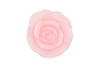 CANDLE ROSE WHITE PINK 11X9CM