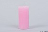CANDLE CURL LIGHT PINK 7X15CM