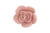 CANDLE ROSE TAUPE 8X7CM
